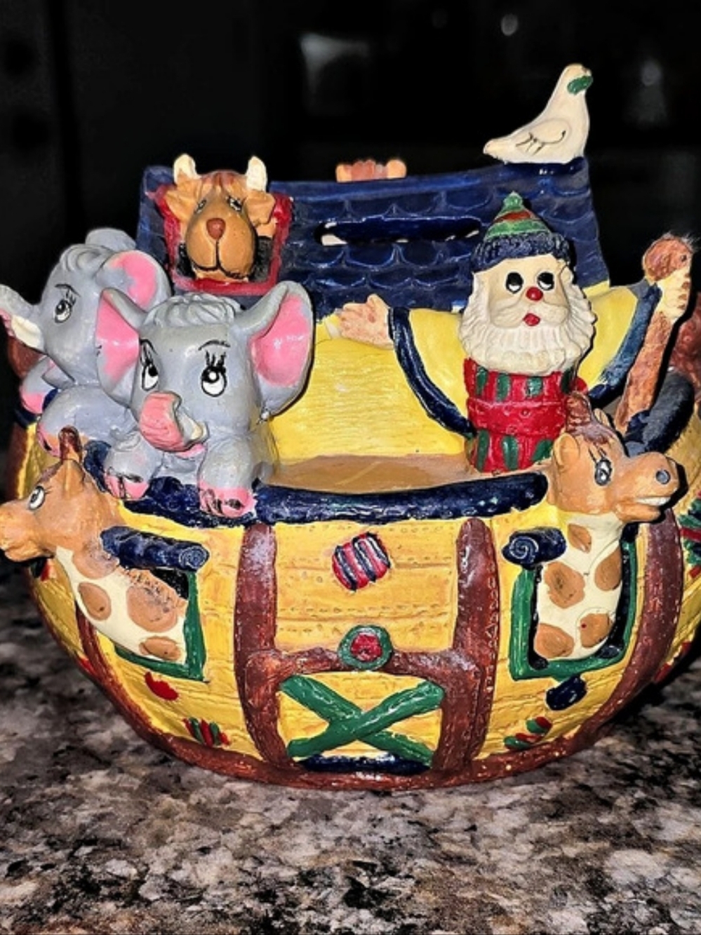 Griswold Holiday Animal Decor, Yellow & Blue